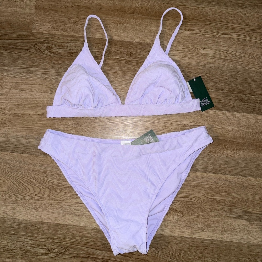 🆕 NWT WILD FABLE Bikini Top & Bottom Set